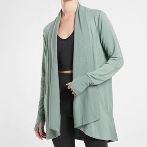 Athleta Pranayama Wrap Cardigan Size XS P